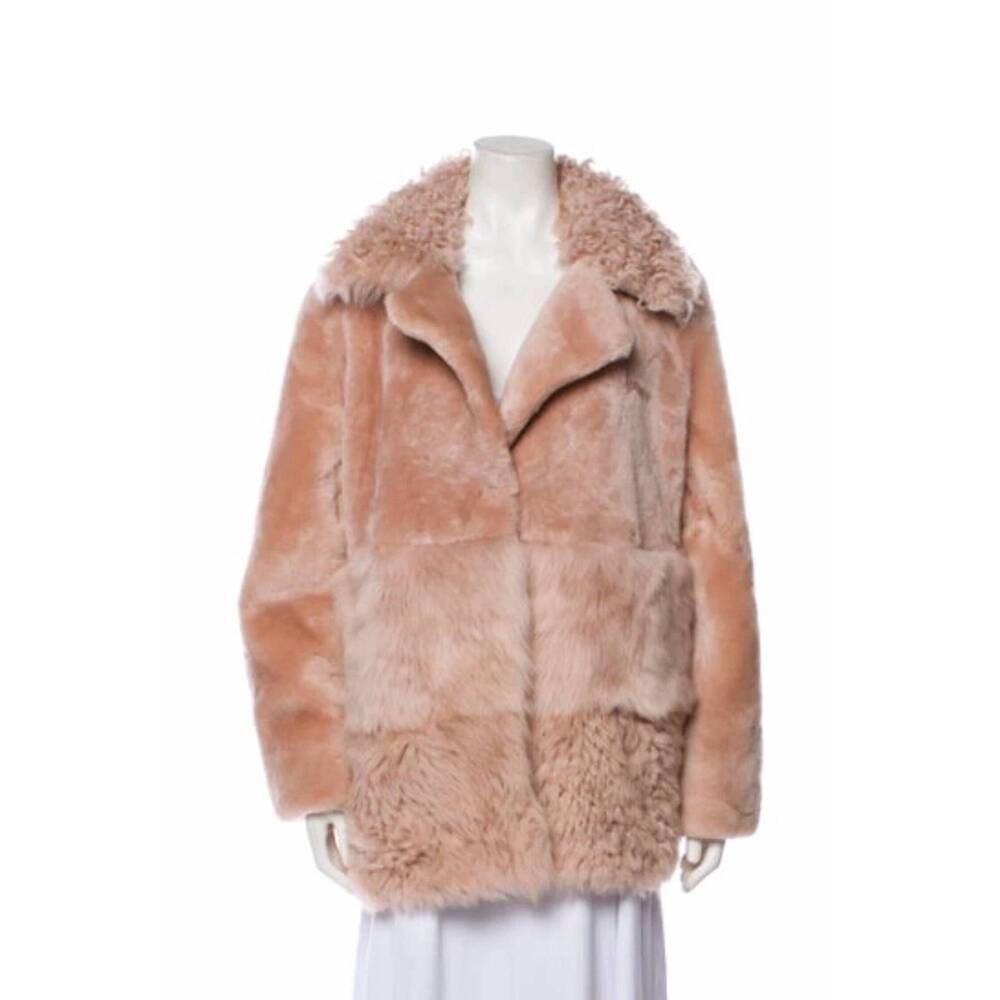 NEW NOUR HAMMOUR anouk coat in nude
